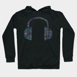 Headphone Abstract Hoodie